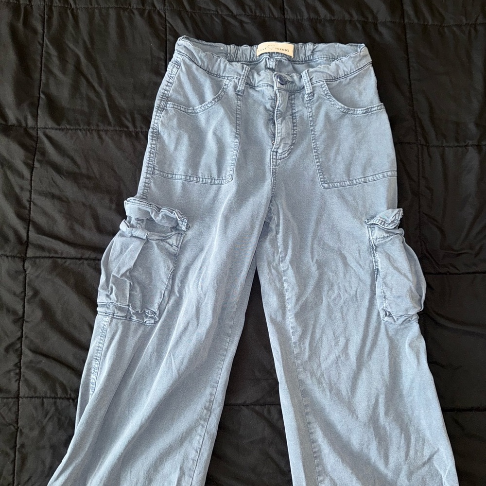 T.J.Maxx Light Blue Wide Leg Pants